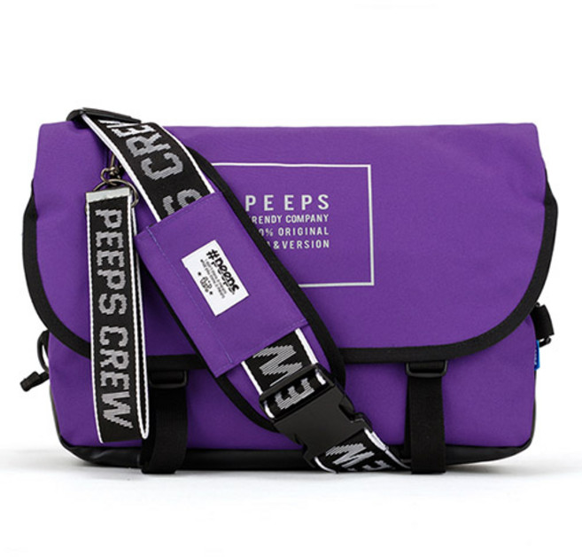 peeps essential 郵差包 light edit, 淺紫色
