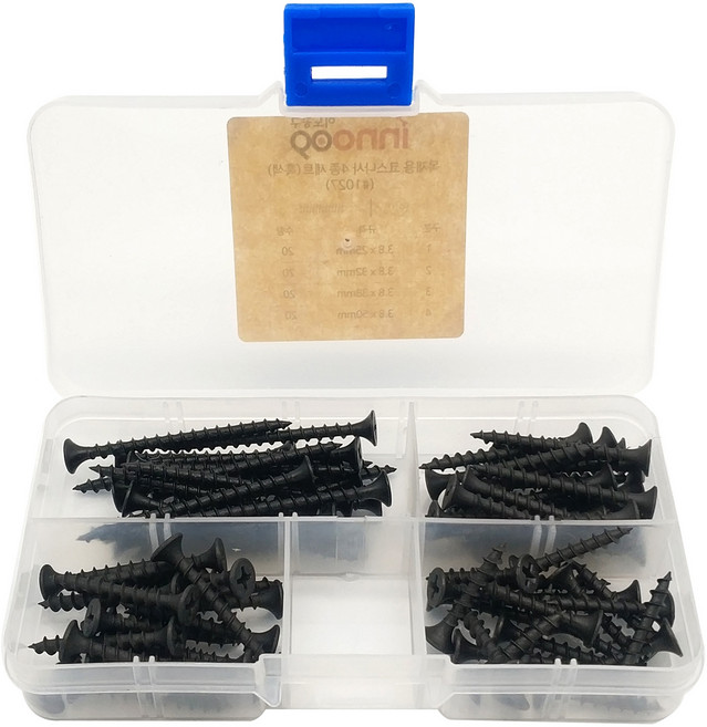 이노공구 목재용 코스 나사 20p, 1세트