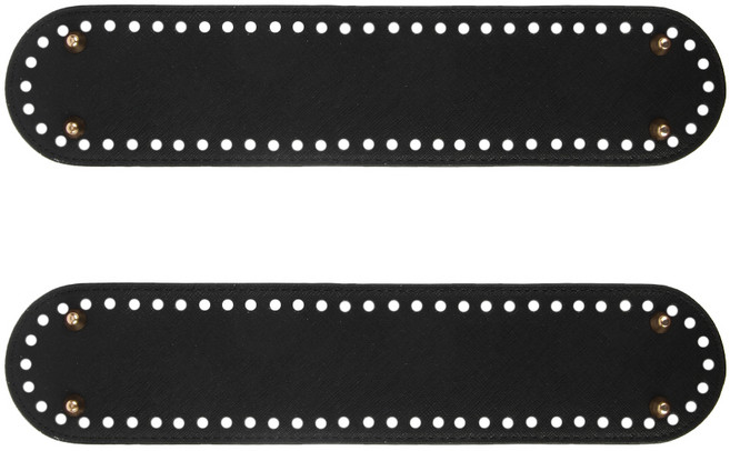 브랜드얀 소꼬발 가방바닥 타원형 3호 뜨개질도구, 블랙, 2개