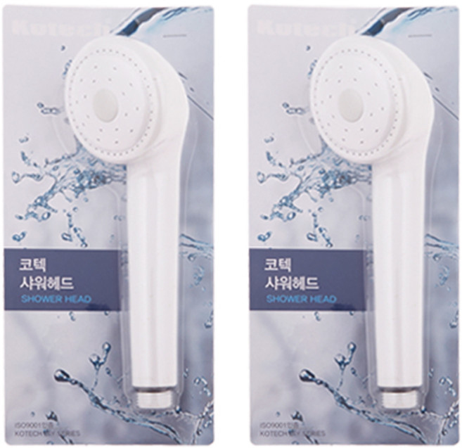 ABM 스탠다드 샤워헤드 W-969, 2개