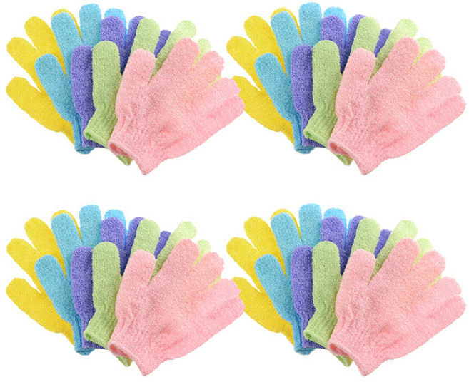 GUNU 목욕 바디스크럽 때타월, 랜덤 발송, 1개입, 20개