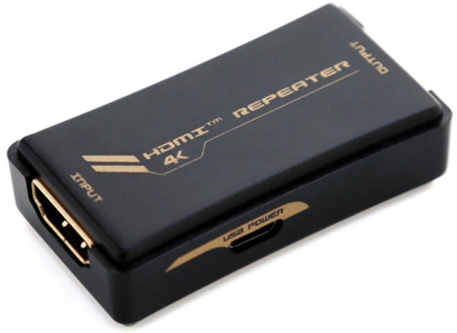 넥스트유 HDMI 거리 연장기 리피터 50m, NEXT-035RHD4K, 1개