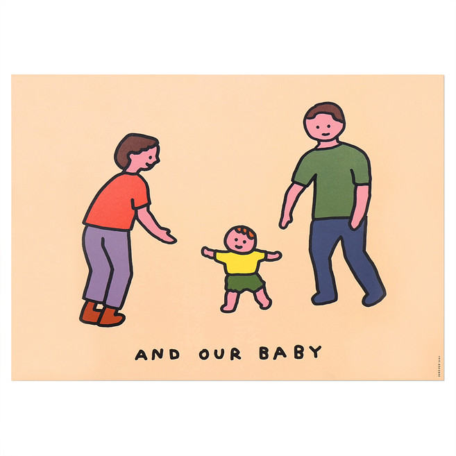 제로퍼제로 A3 옵셋 51 걸음마 포스터