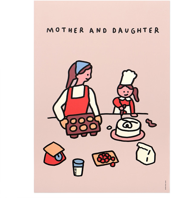 제로퍼제로 A3 옵셋 포스터 37 베이킹