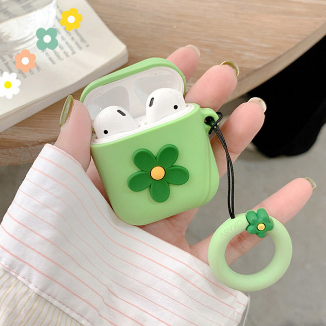 아리코 바람꽃 에어팟 케이스, 그린
