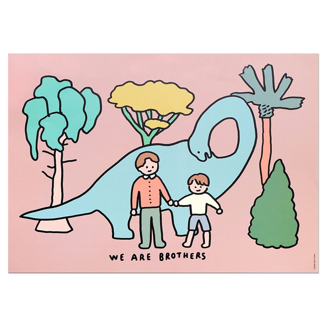 제로퍼제로 A3 옵셋 43 형제 포스터