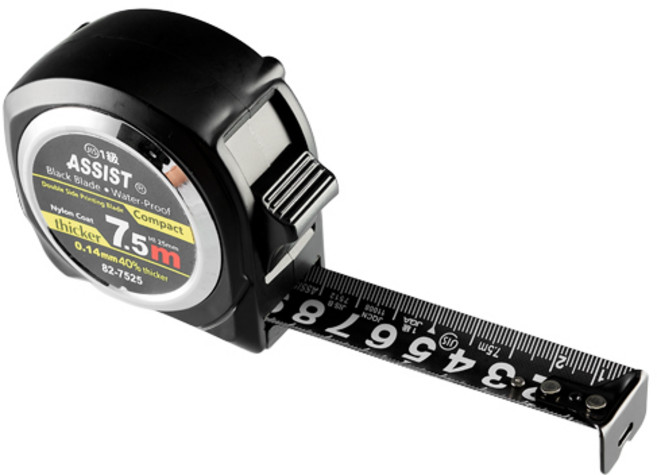 어씨스트 자동줄자 82B-7525, 1개