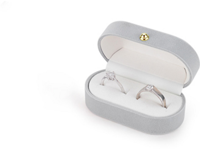 더플로우 벨벳 커플링 케이스, 그레이, 1개