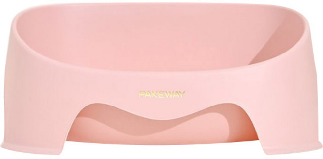 파스텔펫 멀티 웨이브라인 고양이 화장실, 핑크, 1개