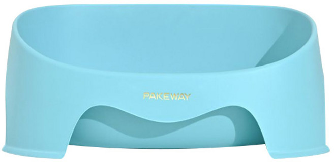 파스텔펫 멀티 웨이브라인 고양이 화장실, 블루, 1개