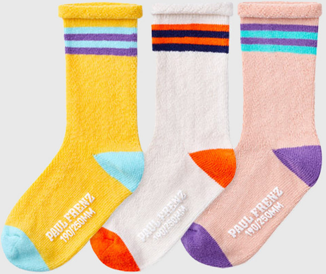 폴프랜즈 아동용 로이 키즈 양말 3켤레