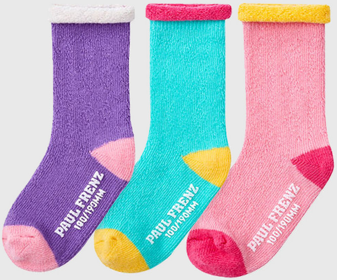 폴프랜즈 아동용 한나 베이비 양말 3켤레