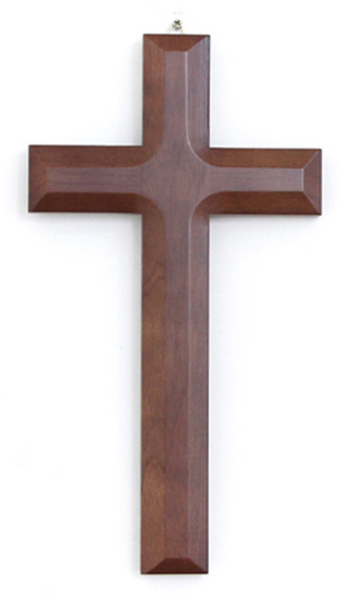 고급 원목 십자가 표준 걸이형 벽장식소품