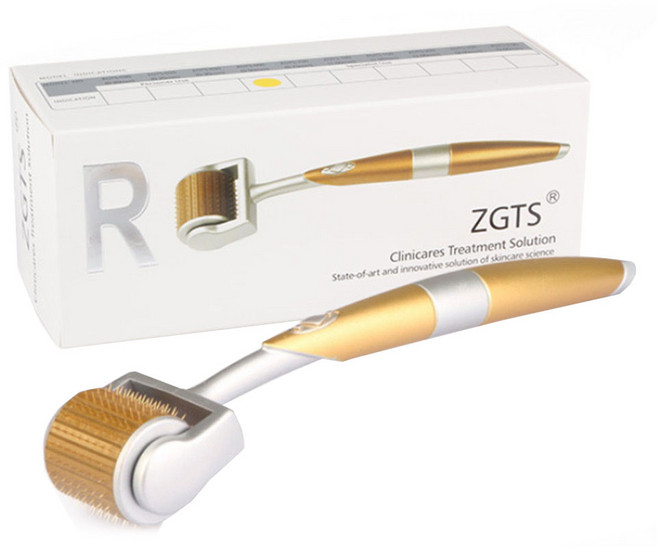 브로키 프리미엄 MTS 더마 페이스롤러 0.5mm, 혼합색상, 1개