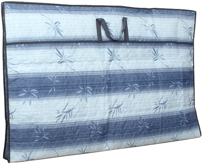 교자상 커버, 대나무잎무늬 청색