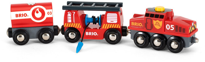 브리오 월드 소방기차 완구 33844, 혼합색상, 1개