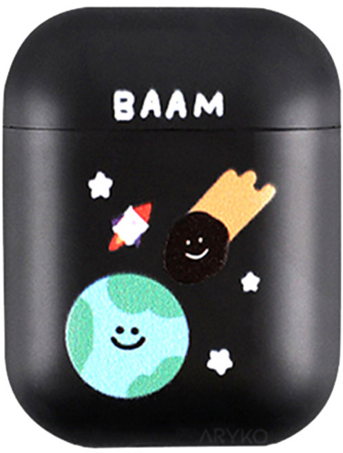 아리코 지구멸망 실리콘 에어팟 케이스, 혼합색상, 1개