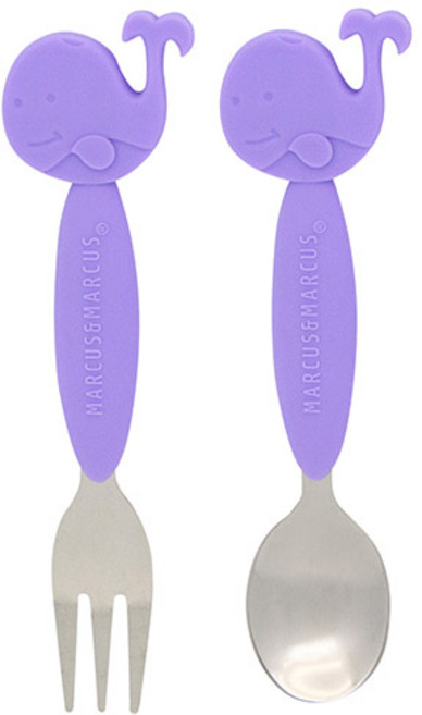 마커스앤마커스 스푼포크세트, 퍼플고래 윌로, 1세트