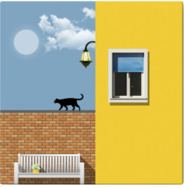 블럭마트 홈데코 인테리어 북유럽 감성 캔버스 그림 TYPE 1