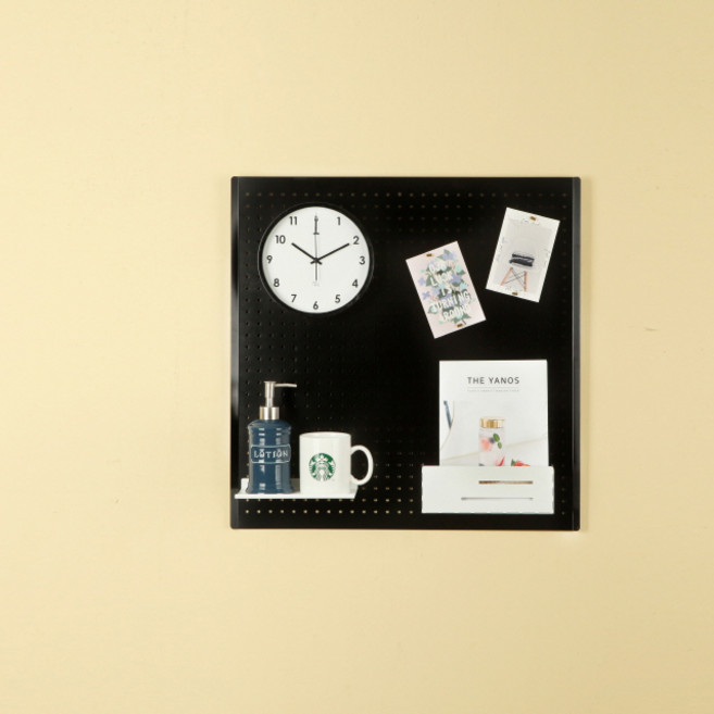 타공판닷컴 모던 타공판 600x600mm, 1개, 블랙