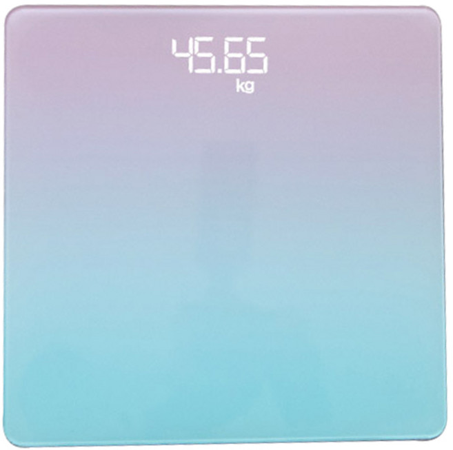 파스텔 LED 체중계, 민트, 1개