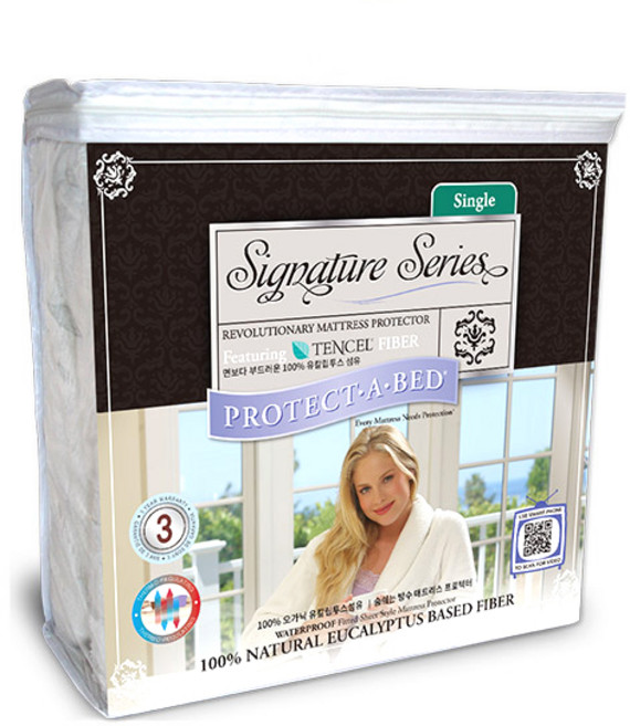 프로텍트어베드 시그니쳐 3중직텐셀 침대 매트리스 토퍼 방수커버 밴드형