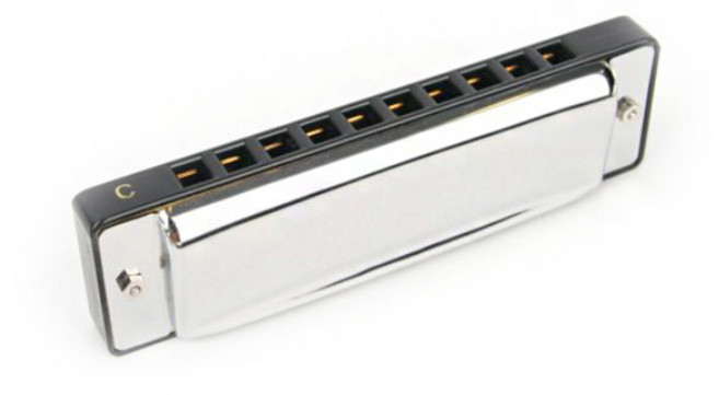 미화 뮤직보이 다이아토닉 하모니카 10홀 E키 마장조, 실버, 1개