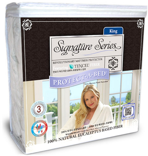 프로텍트어베드 시그니쳐 3중직텐셀 침대 매트리스 토퍼 방수커버 밴드형