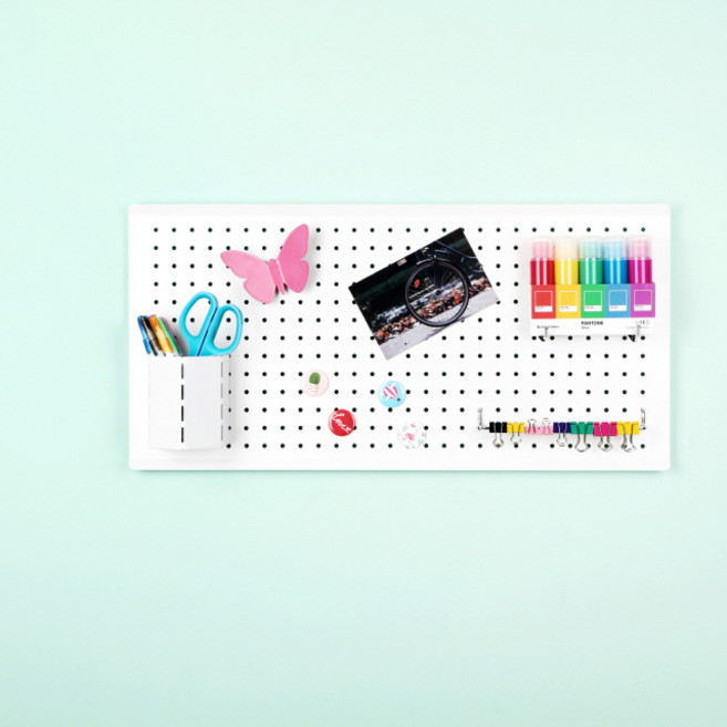 타공판닷컴 엣지 타공판 대형 600 x 300 mm, 1개, 화이트