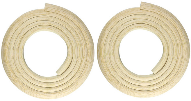 아가드 모서리 보호대 고급형, 우드베이지, 2개