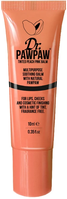 [비건뷰티] 닥터포포 틴티드 립밤, 피치핑크, 10ml, 1개 - 쿠팡