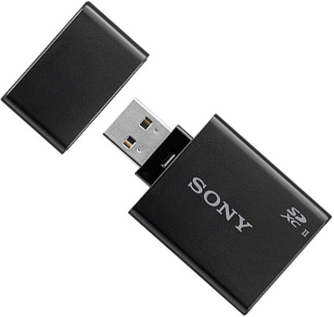 소니 UHS-II SD 메모리카드 지원 리더기, 1개