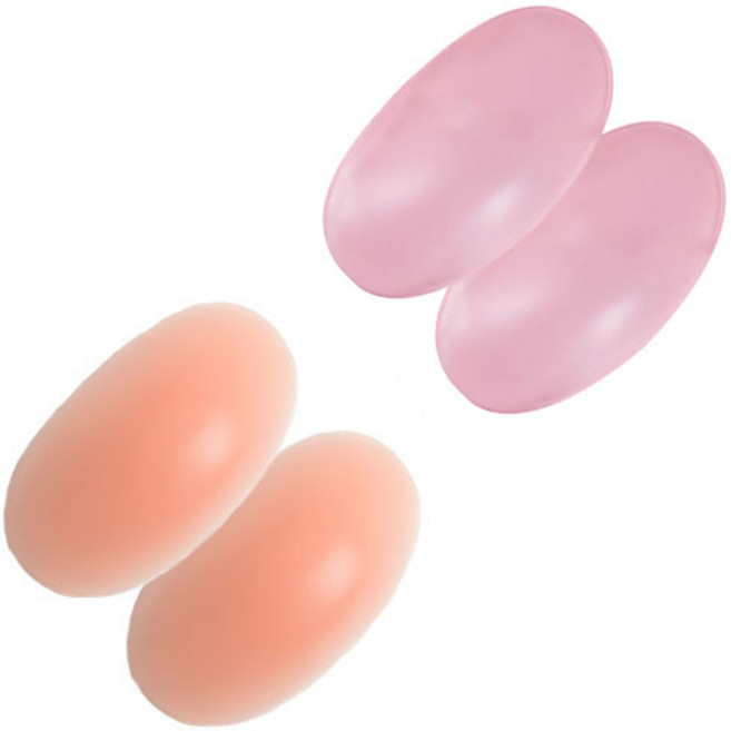 더시럽 처진어깨 좁은어깨 숄더업 실리콘 좌우 어깨뽕패드 2종 세트