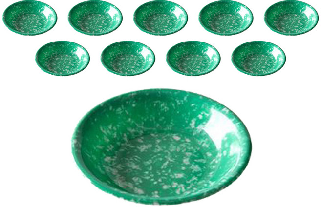 레트로 반찬기 3호, 혼합색상, 10개