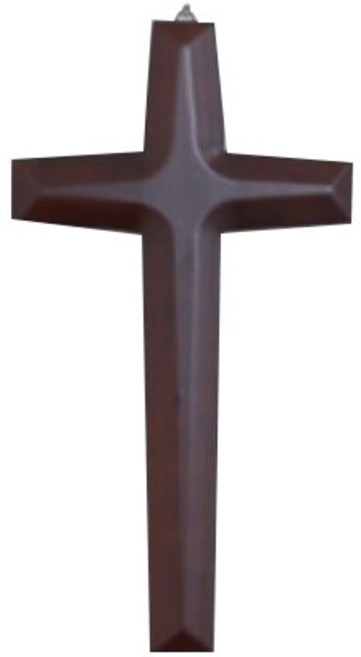 고급 원목 벽걸이 십자가, 체리