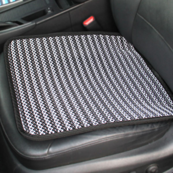 카이프 3D 매쉬 통풍 1인 차량용 방석, 블랙, 1개