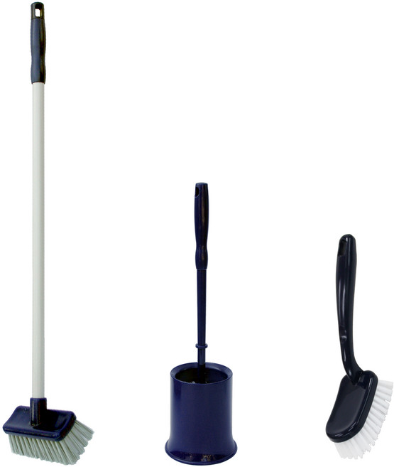 필굿리빙 욕실 청소솔 3종 세트, 1세트