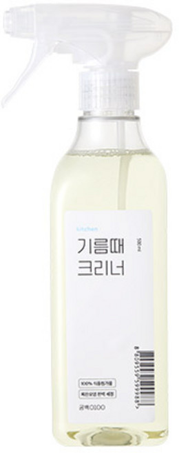 공백0100 기름때 크리너, 500ml, 1개