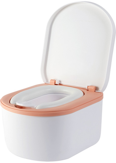 에듀플레이 디코 유아변기, 살구