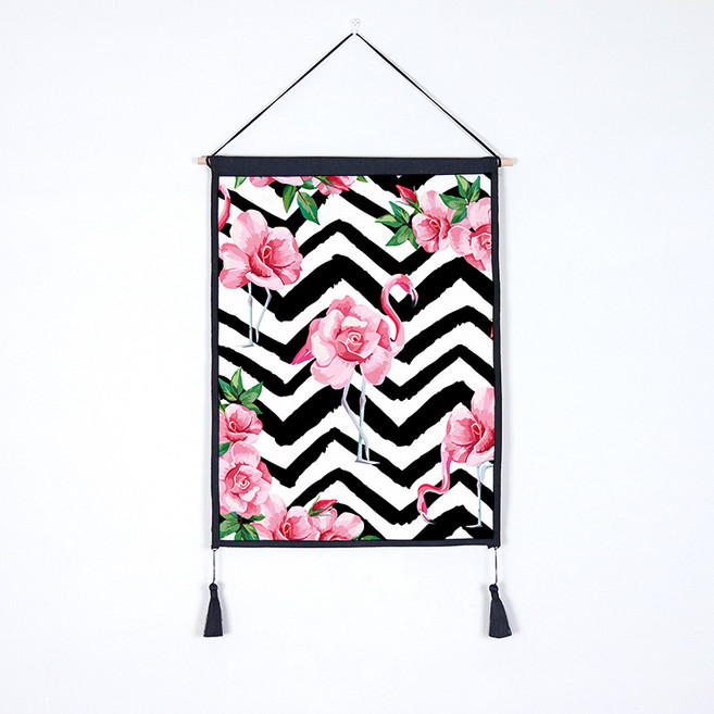 콩 케이리빙홈 홍학 홈 데코 액자, 4