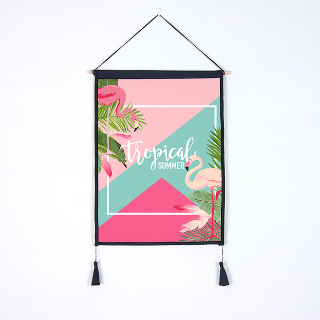 콩 케이리빙홈 홍학 홈 데코 액자, 5