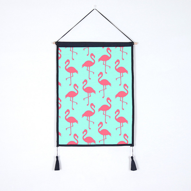 콩 케이리빙홈 홍학 홈 데코 액자, 1