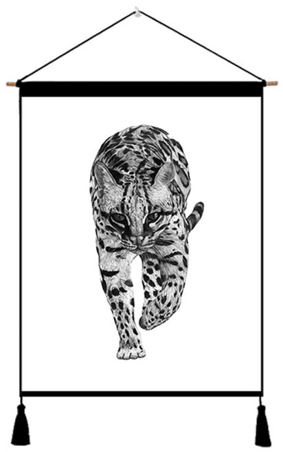 콩 케이리빙홈 동물 일러스트 패브릭 액자, 1