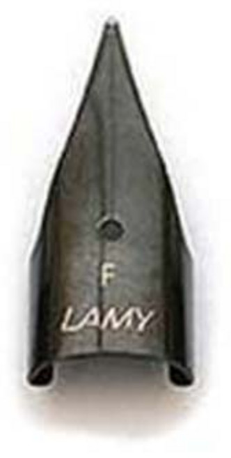 LAMY 만년필 펜촉 블랙스틸, F, 1개