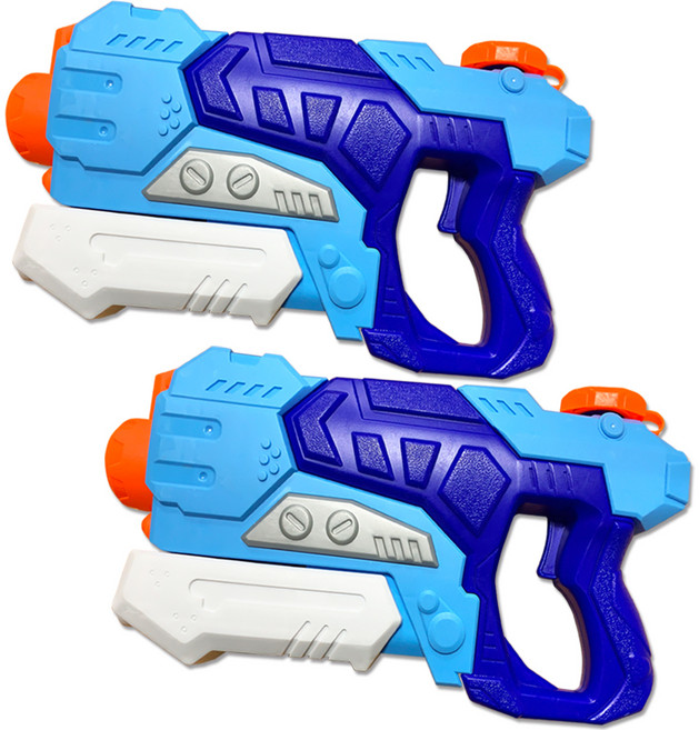 슈퍼크렐 워터건 물총 2P, 블루, 2개