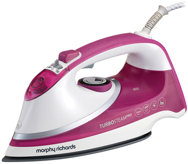 모피리처드 터보스팀프로 다리미, 303110, 핑크