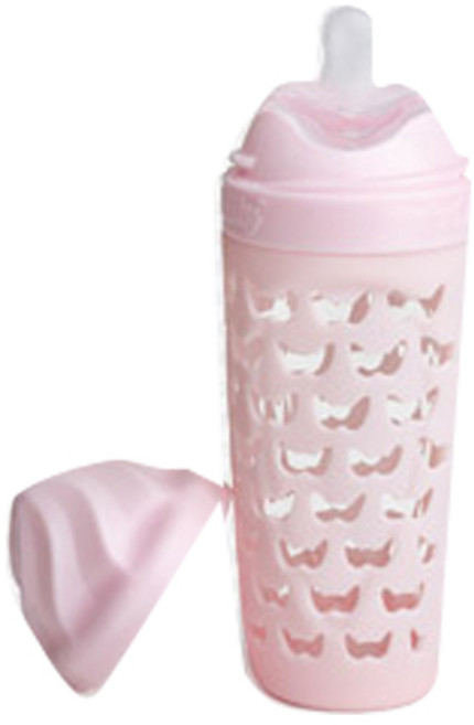 히어로빌리티 에코 베이비 보틀, M(2개월 이상), 핑크, 320ml, 1개