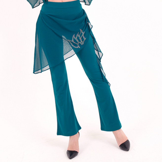 댄스도매 골뱅이 낙엽 댄스스포츠 팬츠 LDP7500