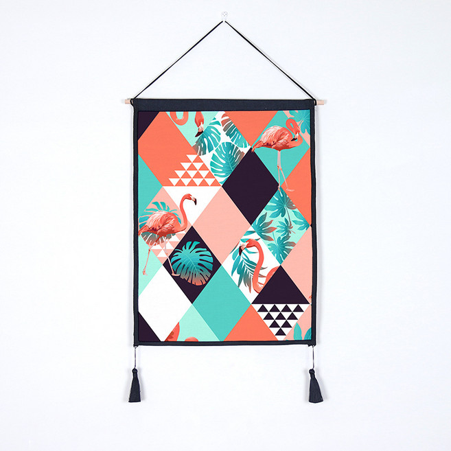 콩 케이리빙홈 홍학 홈 데코 액자, 6