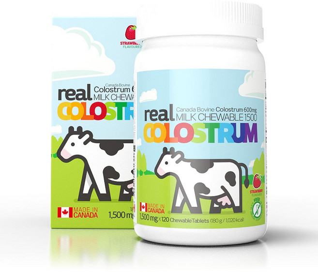 리얼리프 리얼초유 츄어블 1500, 120정, 1개